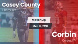 Matchup: Casey County vs. Corbin  2018