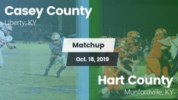 Matchup: Casey County vs. Hart County  2019