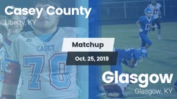 Matchup: Casey County vs. Glasgow  2019