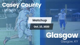 Matchup: Casey County vs. Glasgow  2020
