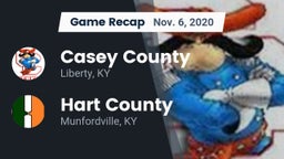 Recap: Casey County  vs. Hart County  2020