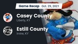 Recap: Casey County  vs. Estill County  2021