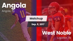 Matchup: Angola  vs. West Noble  2017