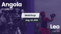 Matchup: Angola  vs. Leo  2018