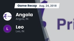 Recap: Angola  vs. Leo  2018