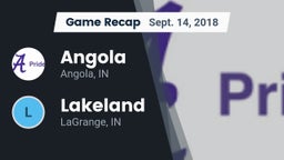 Recap: Angola  vs. Lakeland  2018
