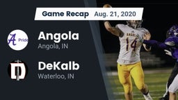 Recap: Angola  vs. DeKalb  2020