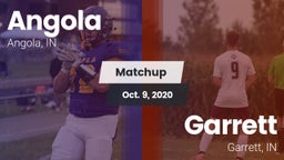 Matchup: Angola  vs. Garrett  2020