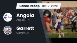 Recap: Angola  vs. Garrett  2022