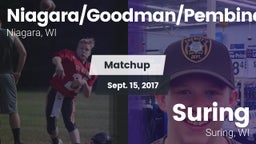 Matchup: Niagara/Goodman/Pemb vs. Suring  2017