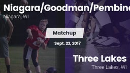 Matchup: Niagara/Goodman/Pemb vs. Three Lakes  2017