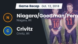 Recap: Niagara/Goodman/Pembine  vs. Crivitz 2018