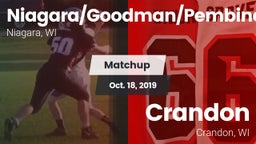 Matchup: Niagara/Goodman/Pemb vs. Crandon  2019