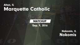 Matchup: Marquette Catholic vs. Nokomis  2016