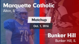 Matchup: Marquette Catholic vs. Bunker Hill  2016