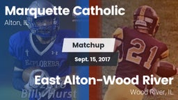 Matchup: Marquette Catholic vs. East Alton-Wood River  2017
