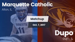 Matchup: Marquette Catholic vs. Dupo  2017