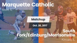 Matchup: Marquette Catholic vs. South Fork/Edinburg/Morrisonville  2017