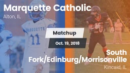 Matchup: Marquette Catholic vs. South Fork/Edinburg/Morrisonville  2018