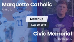 Matchup: Marquette Catholic vs. Civic Memorial  2019