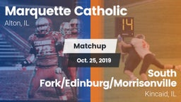 Matchup: Marquette Catholic vs. South Fork/Edinburg/Morrisonville  2019