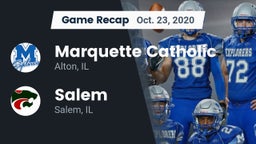 Recap: Marquette Catholic  vs. Salem  2020