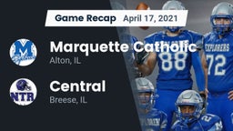 Recap: Marquette Catholic  vs. Central  2021