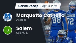 Recap: Marquette Catholic  vs. Salem  2021