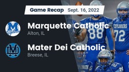 Recap: Marquette Catholic  vs. Mater Dei Catholic  2022