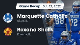 Recap: Marquette Catholic  vs. Roxana Shells  2022