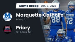 Recap: Marquette Catholic  vs. Priory  2023