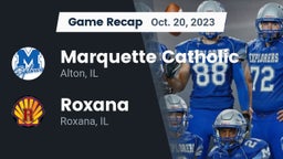 Recap: Marquette Catholic  vs. Roxana  2023