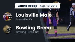Recap: Louisville Male  vs. Bowling Green  2018