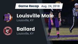 Recap: Louisville Male  vs. Ballard  2018