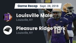 Recap: Louisville Male  vs. Pleasure Ridge Park  2018