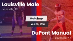 Matchup: Louisville Male HS vs. DuPont Manual  2018