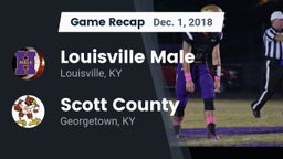 Recap: Louisville Male  vs. Scott County  2018