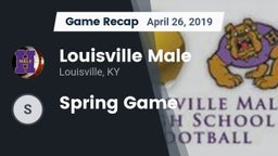Recap: Louisville Male  vs. Spring Game 2019