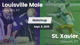 Matchup: Louisville Male HS vs. St. Xavier  2019