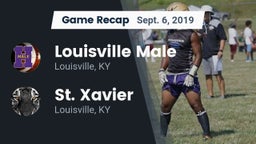 Recap: Louisville Male  vs. St. Xavier  2019