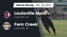 Recap: Louisville Male  vs. Fern Creek  2019