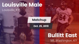 Matchup: Louisville Male HS vs. Bullitt East  2019