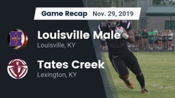 Recap: Louisville Male  vs. Tates Creek  2019