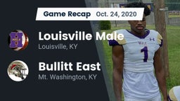 Recap: Louisville Male  vs. Bullitt East  2020