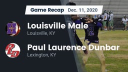 Recap: Louisville Male  vs. Paul Laurence Dunbar  2020