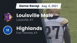 Recap: Louisville Male  vs. Highlands  2021