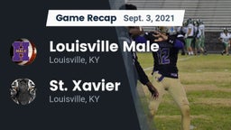 Recap: Louisville Male  vs. St. Xavier  2021
