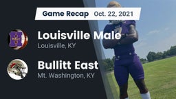 Recap: Louisville Male  vs. Bullitt East  2021