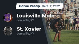 Recap: Louisville Male  vs. St. Xavier  2022