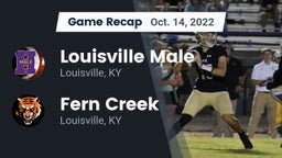 Recap: Louisville Male  vs. Fern Creek  2022